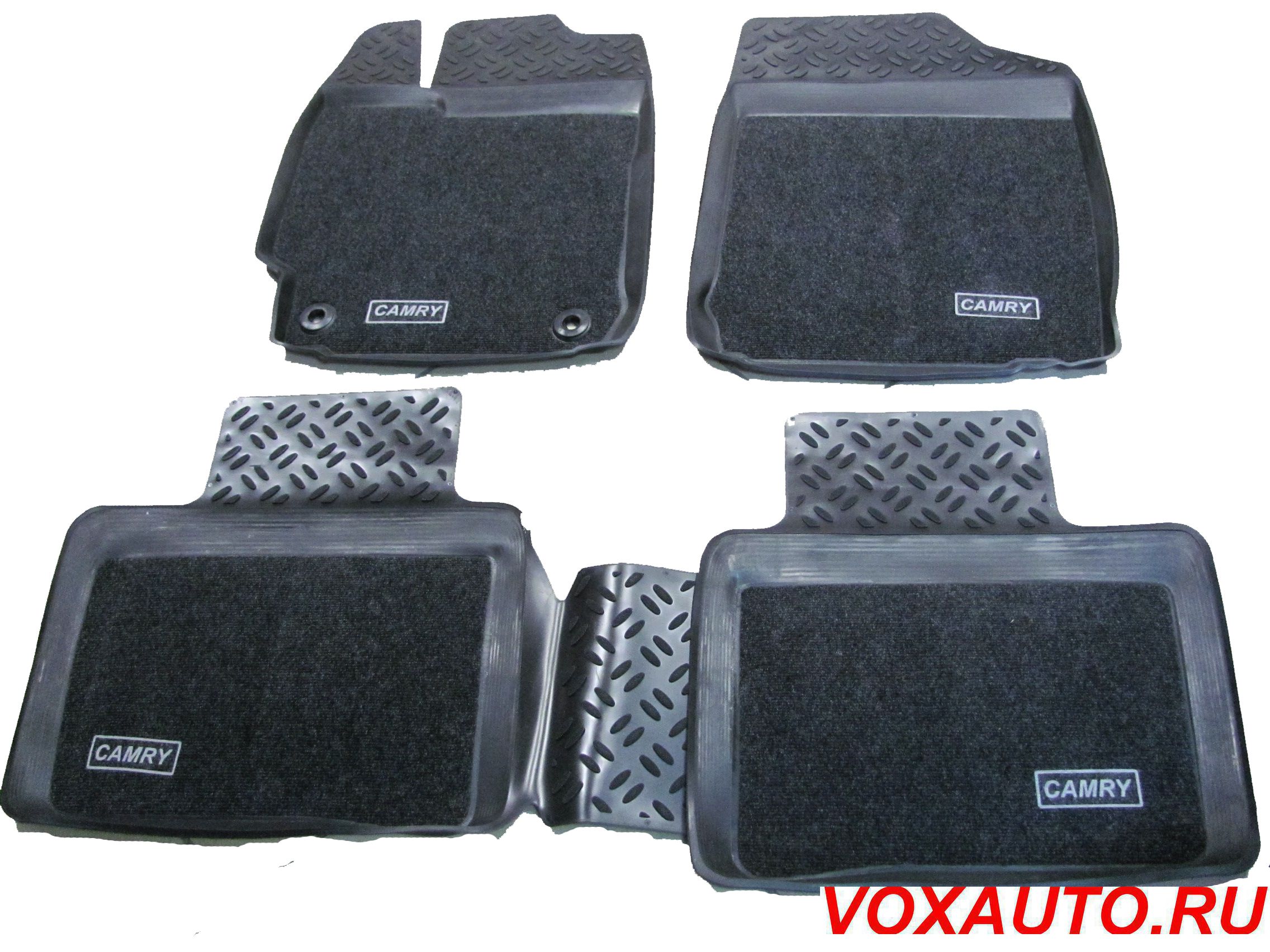 Коврики салона TOYOTA Camry резинотекстильные 2011г-